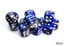 Gemini Blue-Steel/white 16mm d6 Dice Block (12 dice) - CHX26623